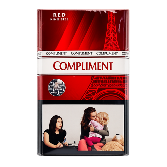 Compliment Red KS — вибір поціновувачів міцних і якісних сигарет