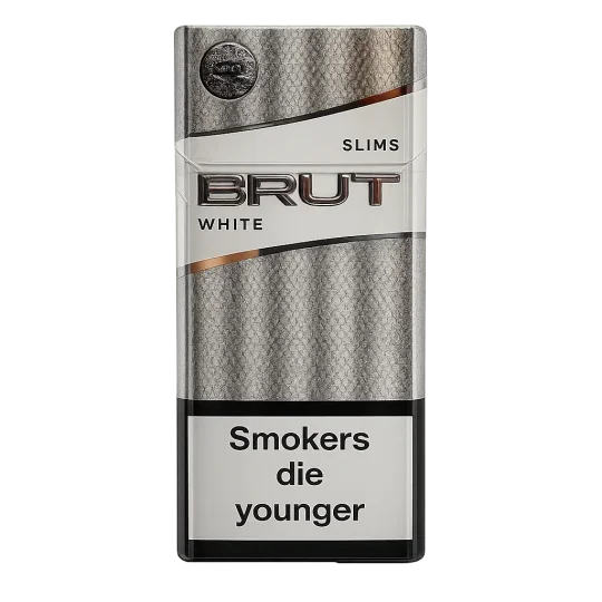 BRUT Slims White
