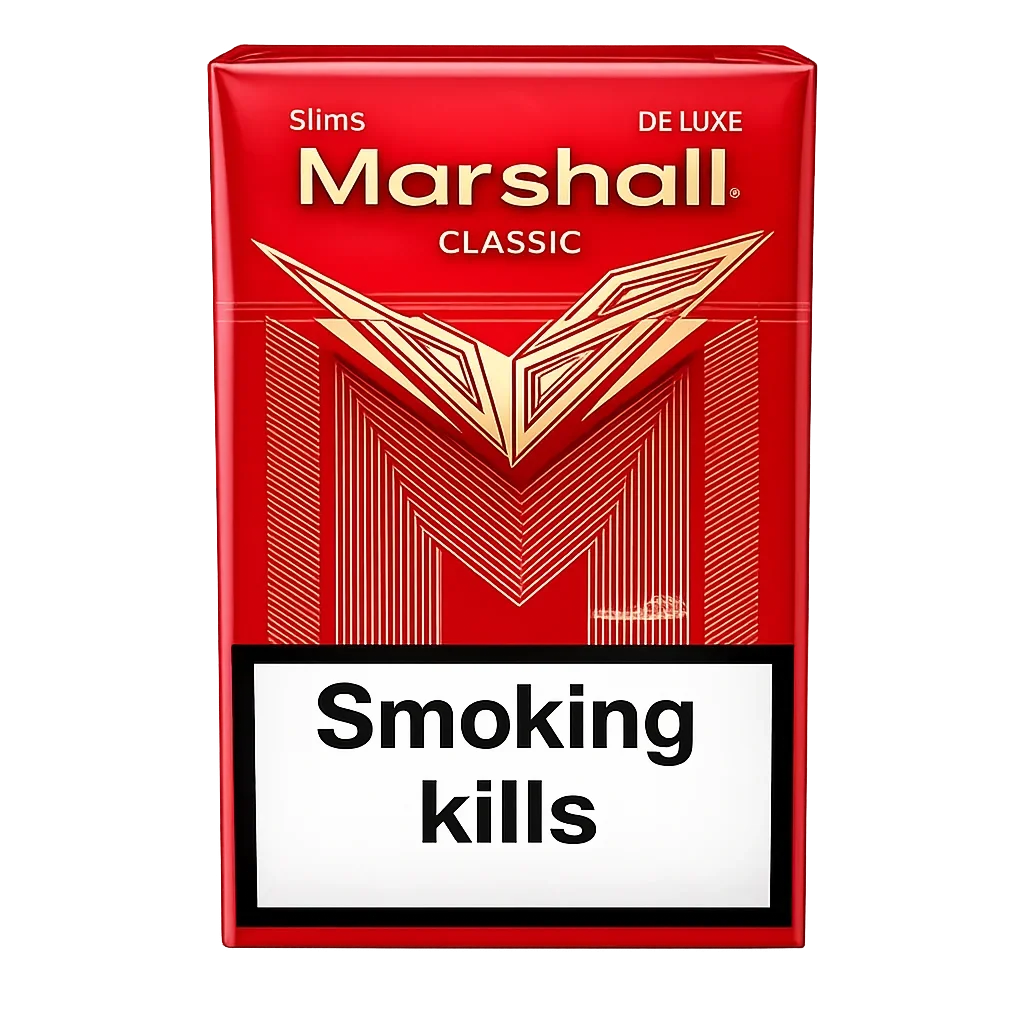 Marshall Slims Red CLASSIC — класичні тонкі сигарети Slims