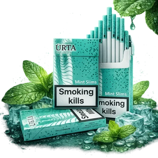 URTA Mint Slims — ментолові сигарети формату Slims