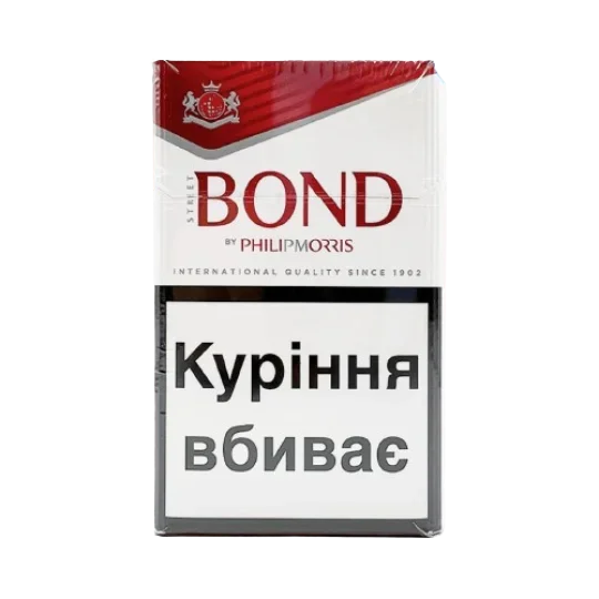Сигарети Bond Red KS з українським акцизом
