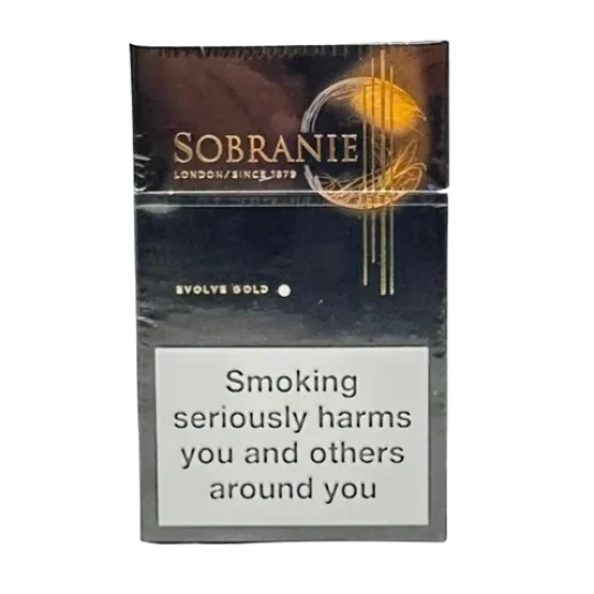 Сигарети Sobranie KS Evolve Gold з турбо фільтром